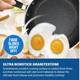 thumbnail image 4 of Granitestone Diamond 3-Piece Frying Pan Set, Nonstick Cookware, 4 of 5