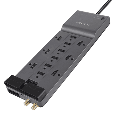 Belkin Office Series Surge Suppressor - Belkin Professional Series SurgeMaster Surge Protector, 12 Outlets, 10 ft Cord