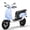 C-Blue, variant on Track Seven 24V Ride-on Moped Scooter, Kids Electric Motorcycle for Boys Girls Ages 8-12, 250W Brushless Motor, 10 Mph Max Speed, Twist Throttle, 12" Pneumatic Tires, Bluetooth, LED Light, Pink