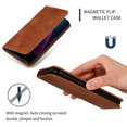 thumbnail image 3 of iPhone 6s Case, iPhone 6 Wallet Case, Dteck Smooth PU Leather Flip Folio Wallet Card Slots Case Cover Stand Feature & Magnetic Closure For Apple iPhone 6s & iPhone 6, Brown, 3 of 7