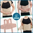 thumbnail image 2 of Faja Ortopédica Unisex para Espalda Alta y Baja | Corrector de Postura con Soporte Lumbar y Dorsal | Varillas Metálicas Reforzadas | Alivio Diario y Estilo Discreto, 2 of 8