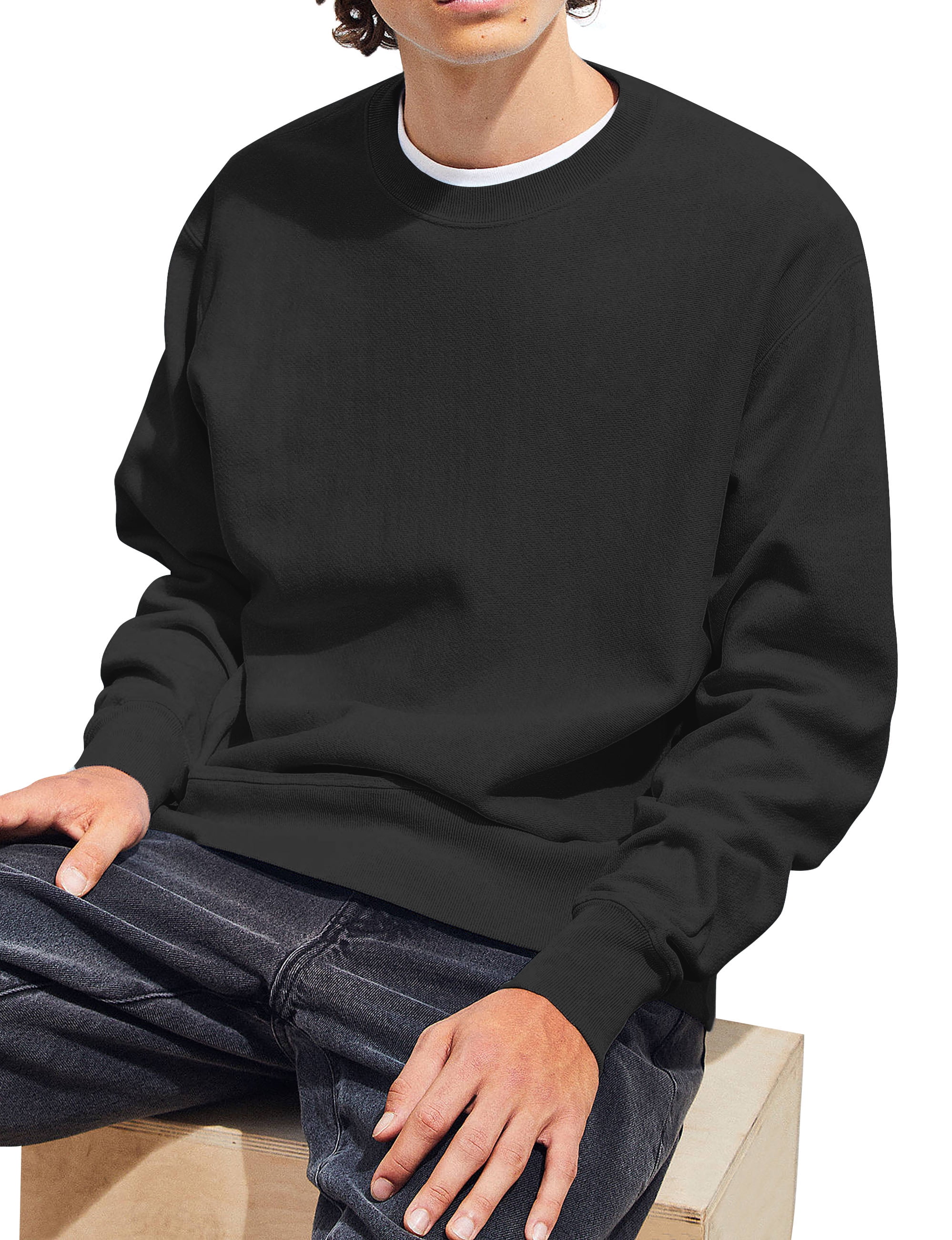 Brushed cotton jumper Outlet