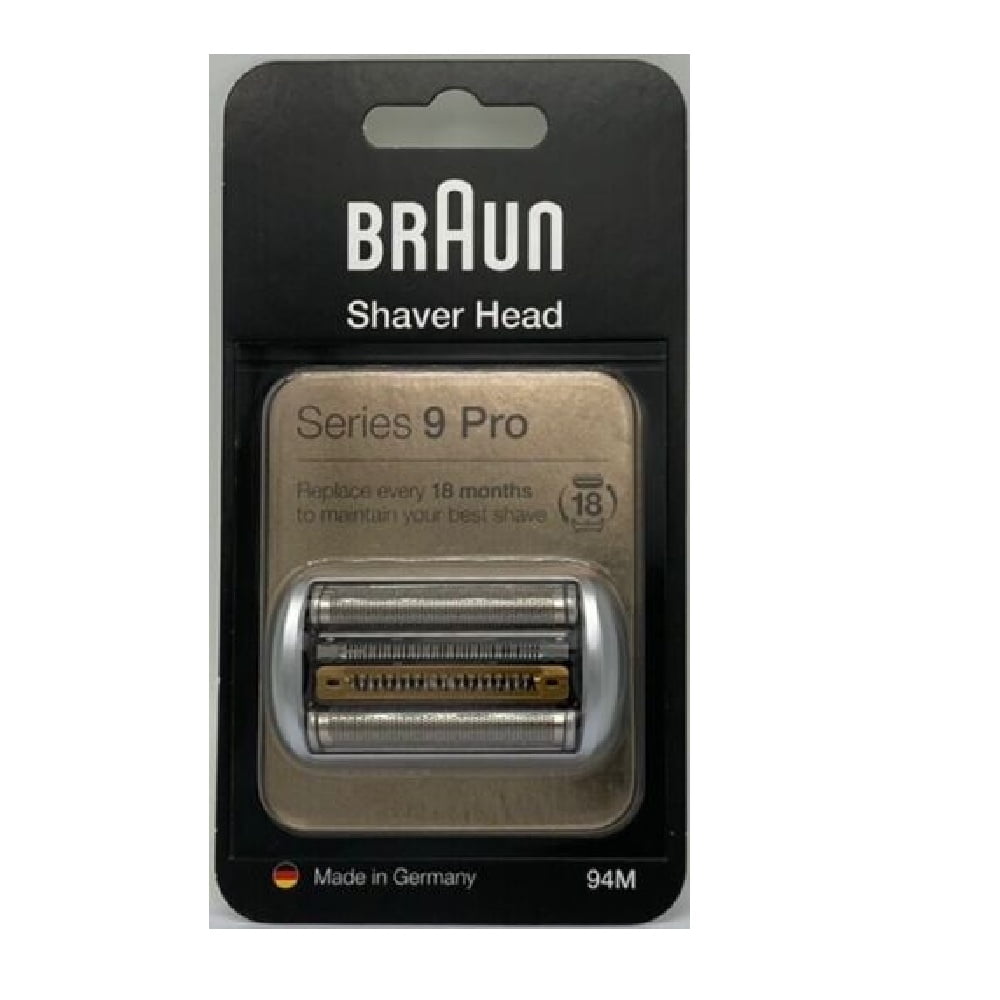 Braun Series 9 Pro Replacement Shaver Head Cassette - 94M - Silver