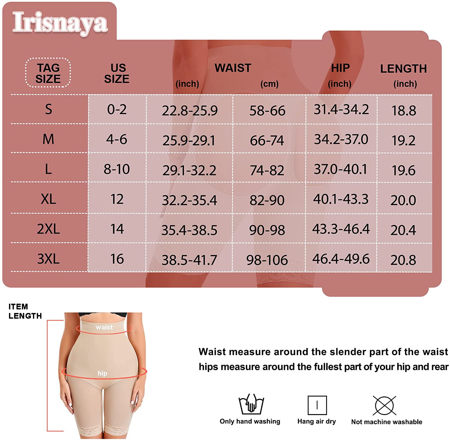 ER Womens Body Shaper Waist Trainer Irisnaya Women Slimming