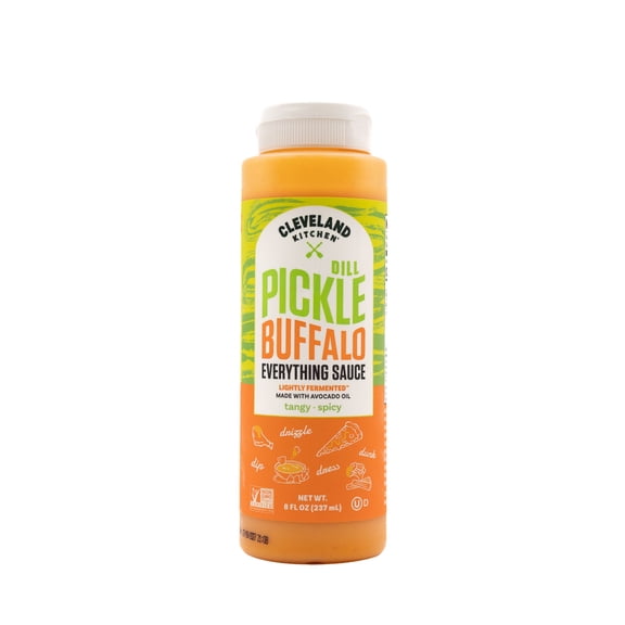 Cleveland Kitchen, Dill Pickle Buffalo Everything Sauce, 8 fl oz