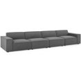 thumbnail image 2 of Modway Restore Sectionnel Moderne 4 Pcs en Tissu Rembourré, Couleur Charbon, 2 of 12