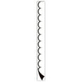 thumbnail image 2 of Teacher Created Resources White with Black Scalloped Magnetic Border, 24 Feet, 2 of 3