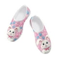 thumbnail image 5 of Psesaysky Easter Rabbits Casual Shoes for Ladies Girls Slip on Sneakers Light Comfortable Loafers Size 5.5-11.5, 5 of 7