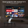 thumbnail image 3 of Proyector portátil HY300 ULTRA 4K compatible con Bluetooth 5.4 WIFI6, 3 of 8