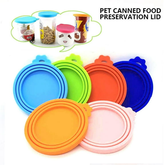 PET FOOD Can Lids, Silicone Pets Canned Fresh Catal Catal Catal Catal/Yellow