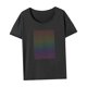 thumbnail image 4 of Camiseta para mujer Verano Activewear Casual Cuello Redondo Camiseta para Senderismo Viajes Calle Gris, 4 of 7