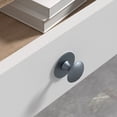 thumbnail image 2 of BTOER 4 Pcs Drawer Knobs Aluminum Self-Adhesive Knobs Convenient Handle Replacement Knobs Sliding Doors Home Improvement, Light blue, 2 of 7