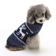 thumbnail image 1 of Suéter de Perro Gato Ropa Accesorios Mascota Complimentos Duraduro Azul, 1 of 8