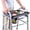 Gray-without side pocket, variant on Walker Tray with Cup Holder & Side Pocket – Hard Top Walker Table for Seniors – Folding Walker Accessory for Meals, Reading, Drinks – Non-Slip Surface, Tool-Free Install, Universal Fit