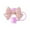 Dusky pink, variant on Adorable Straw Topper Cute Bow Reusable Cap Cover Proof Drinking Tip Protector for Leak-Proof Sipping, 1.3*0.9 in, Cyan