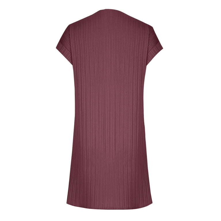 knee length dresses for ladies Arden Mini Shirt Dress – Marine Layer main image 1