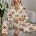 thumbnail image 6 of Naloa Labrador Retriever Dog Pajamas for Women Set, Womens Pajama Sets, Lounge Sets for Women, 2pjs for Women-X-Large, 6 of 7