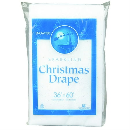 SNOW DRAPE 36""X60"" (Pack of 1)