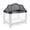 PP-Black, variant on Beberoad Love Universal Pack N Play Mosquito Net Cover, Breathable Playard Mesh Canopy with Dual-Way Zipper, Black
