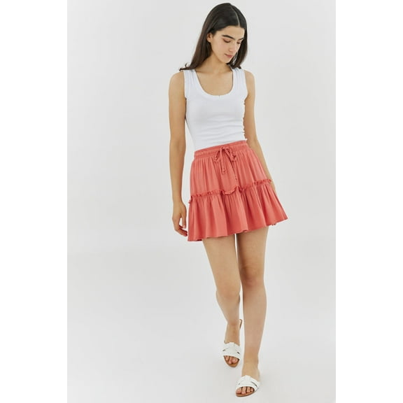 Sweet Frill Skirt - Pink