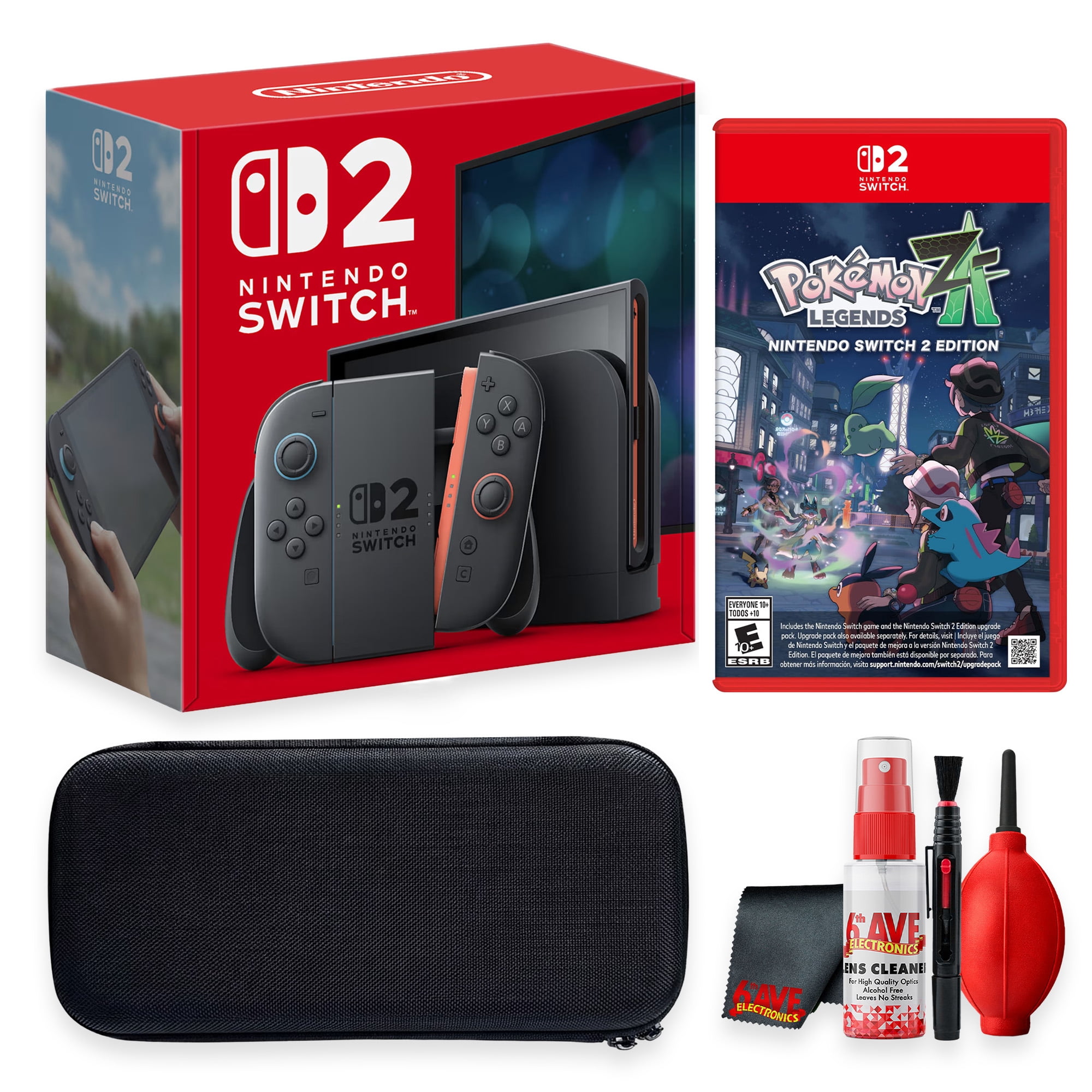 Nintendo Switch 2 Console Bundle with Pro Controller + MightySkins