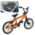 thumbnail image 3 of Mini Mountain Bike Toy,, High Performance Durable Racing Bicycle Toy, Small Car Kid RC Car Part  Replacement Part for Model Car Black,Yellow,Orange,Blue, 3 of 8