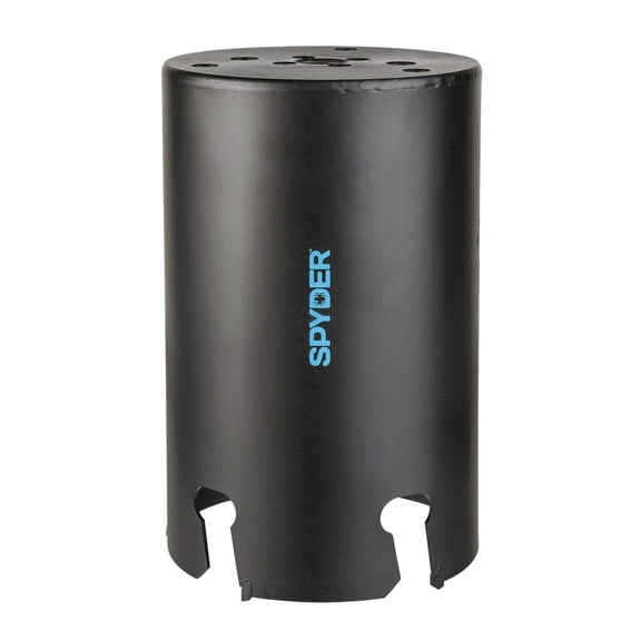 Spyder 3 Inch Carbide Tipped Deep Cut Hole Saw for Wood, Brick, and Fiber Cement