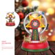 thumbnail image 4 of 1 UNID decorativo Ferris Wheel Music Box Navidad Desktop Sky Wheel Decoración brillante, 4 of 5