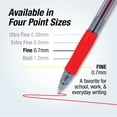 thumbnail image 5 of Pilot G2 Premium Gel Ink Pens, Fine Point (0.7mm), Red, 10 Count, 5 of 8