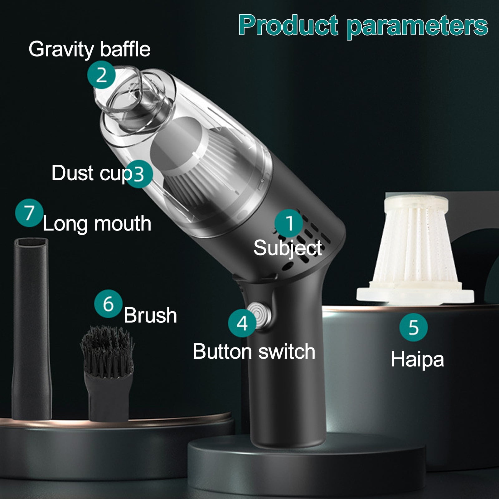 Clearance! YZEGDCH Cordless Vacuum Cleaner Corded Vacuum Cleaners for Home Use Feature for Hard Floors, Carpets & Sofas