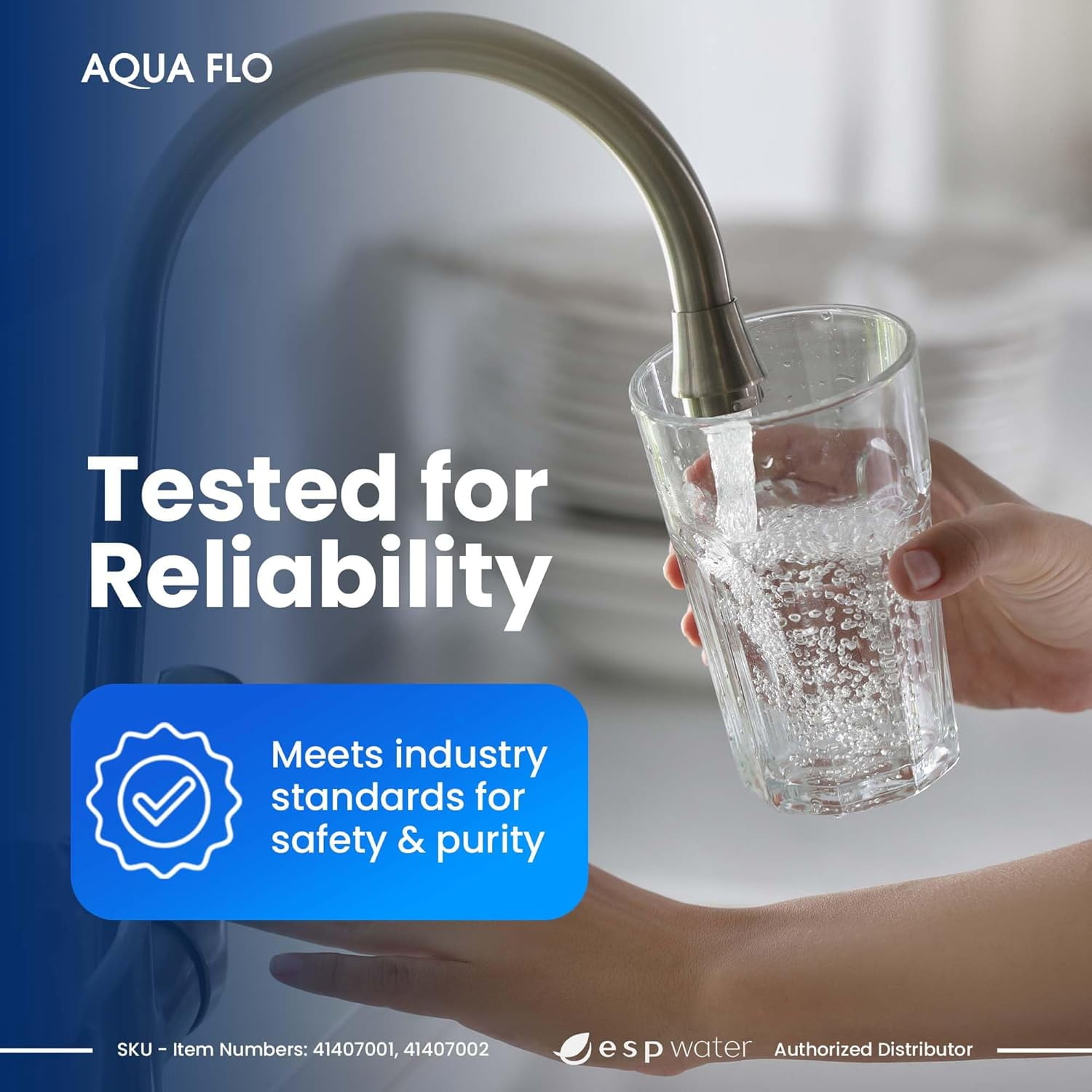 Aqua Flo Platinum QCRO Compatible RO Filter Replacement Kit, Improves Water Taste & Odor