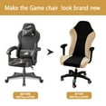 thumbnail image 4 of Y YUNHSOM Gaming Chair Cover, Ergonomic Office Computer Game Chair Slipcovers(Black), 4 of 11