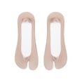 thumbnail image 2 of Women IceâSilk SplitâToe NoâShow Socks, Nonâ LowâCut Invisible Tabi Boat Socks Thin Breathable Liner Socks for Flats, 2 of 7