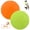 Orange+Green, variant on 2 Pack Dog Frisbee Toys, 7 inch Durable Rubber Flying Disc for Dogs, Interactive Fetch Toy, Blue and Yellow