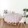 thumbnail image 5 of (6-pack) Heavy Duty Plastic Table Covers Tablecloth (Reusable) (Round 84"), 5 of 7