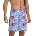 thumbnail image 2 of Fotbe coffee love cup winter Pantalones Cortos de Pijama para Hombre, Ropa de Dormir, Pantalones de Pijama Cortos para Hombre-X-Large, 2 of 6