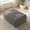 Gary, variant on Gericco 31"W Corduroy Ottoman Footrest, Compressible Pouf Upholstered Modular Piece for Sectional Sofas, Bedroom & Living Room, Green