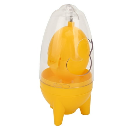 

Egg Scrambler Portable Egg Yolk White Mixer Simple Operation With Silicone Pad For Golden Egg Making Yellow