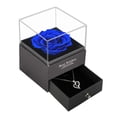 thumbnail image 2 of FENGGHAO Mothers Day Preserved Rose Gift Box with Silver Heart Necklace Everlasting Flower and Jewelry Set Romantic Eternal Rose Keepsake for Mom, 2 of 7