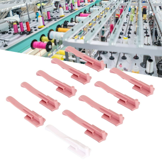 Knitting Machine Crochet Needle, Easy Operation Knitting Machine Hanging Safe Odourless 10Pcs Strong Plastic For Replacement