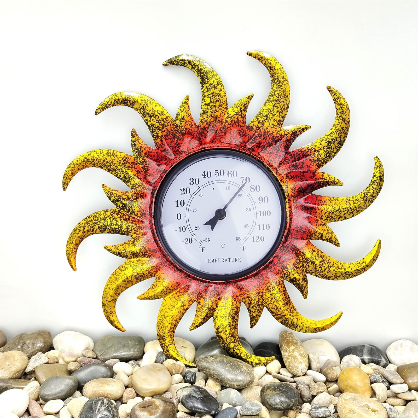 Wall Indoor Outdoor LoggerMeter Garden Temperature Meter Measurement Tool
