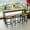 Natural, variant on Modern Design Kitchen Dining Table,Pub Table,Long Dining Table Set with 3 Stools