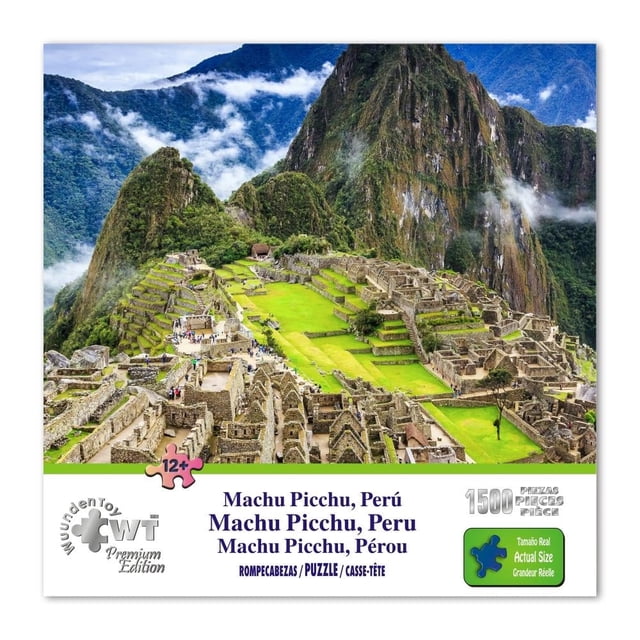 Rompecabezas Wuundentoy Machu Picchu Perú Premium Edition 1500 Piezas