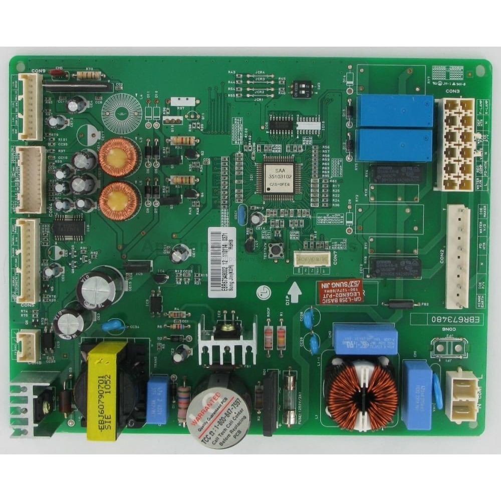 LG Electronics EBR67348002 Refrigerator Main PCB Assembly