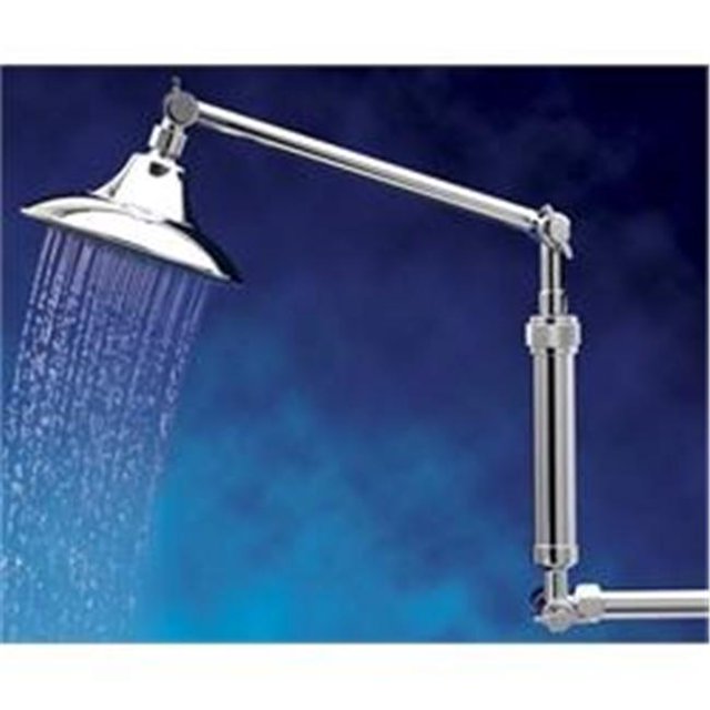 Sprite FXD-CM-P6 ShowerUp Filtered Double Extension with Pan Shower head -Chrome With SH