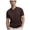 Z-Coffee215, variant on JIAYUE Mens Polo Shirts Short Sleeve Knitted Casual Fashionable Summer Turndown Collar Solid Color Retro Sporty Knitted Versatile Tops For Men