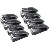 8PCS Sunglass Holder for Car Sun Visor, Glasses Holder Clip Hanger Eyeglasses Mount for Car with Ticket Card Clip