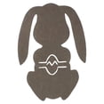 thumbnail image 1 of Portacubiertos Conejito de Pascua - Material de tela, ajustable, para decoración de mesa de fiestas de Pascua, 1 of 5