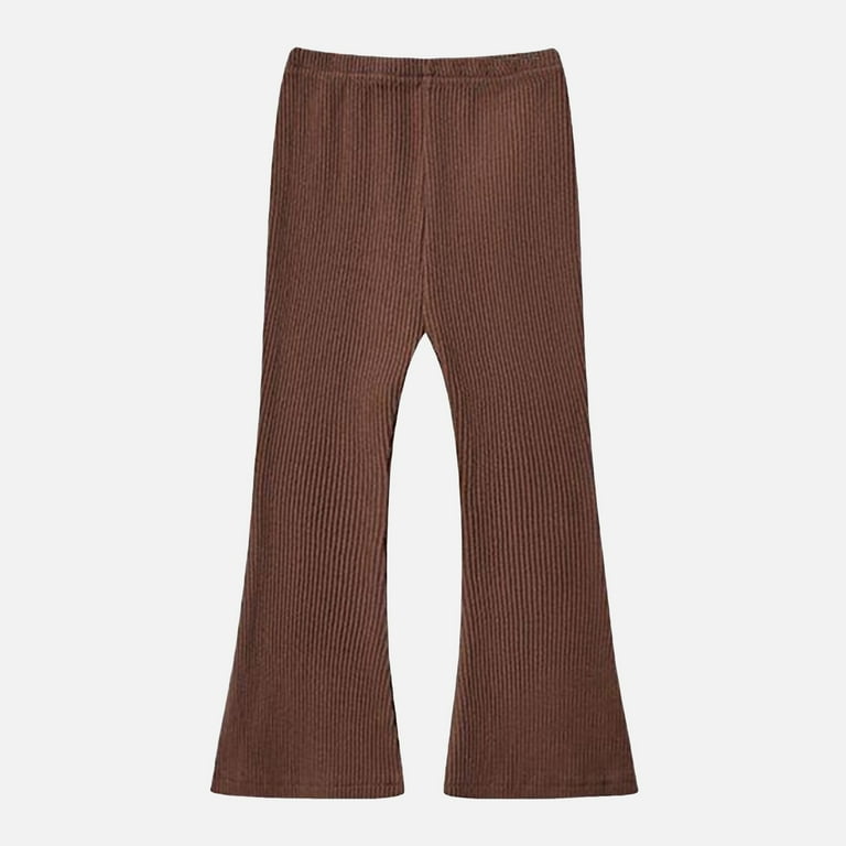 Gubotare Toddler Leggings Girl's Leggings Cross High Waisted