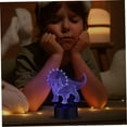 thumbnail image 4 of YSTIAN Night Lights Night Light Baby Decor Animal Night Light Kids' Room Décor 3D LED Light Kids Lamp Acrylic Colorful Creative Dinosaur Shape Light LED Dinosaur Night Light LED, 4 of 9